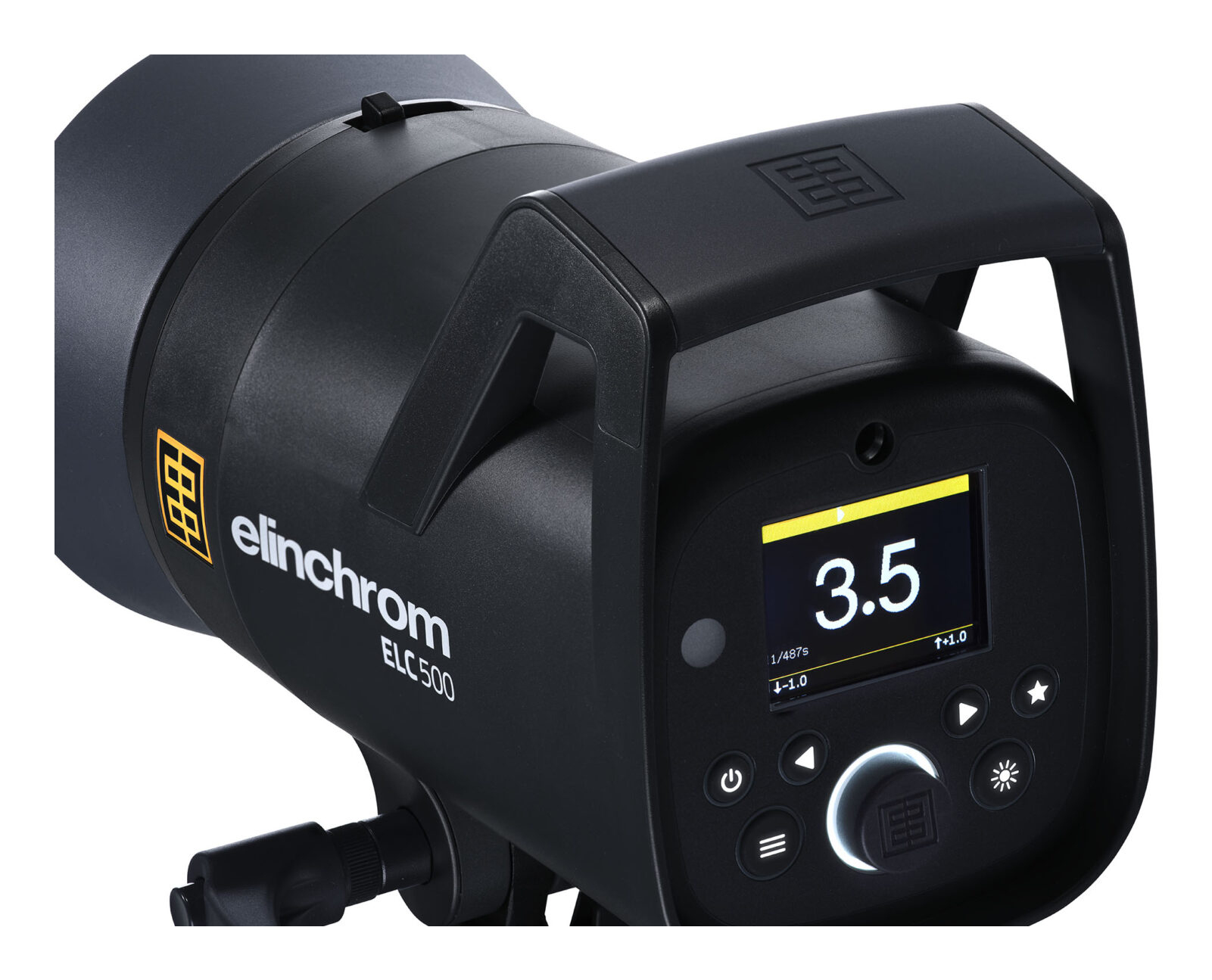 Elinchrom ELC 500 - 522 Ws - 7 Ws - 1/9430 s - 1/250 s - 20 W - 0,6 s, Ansicht 2