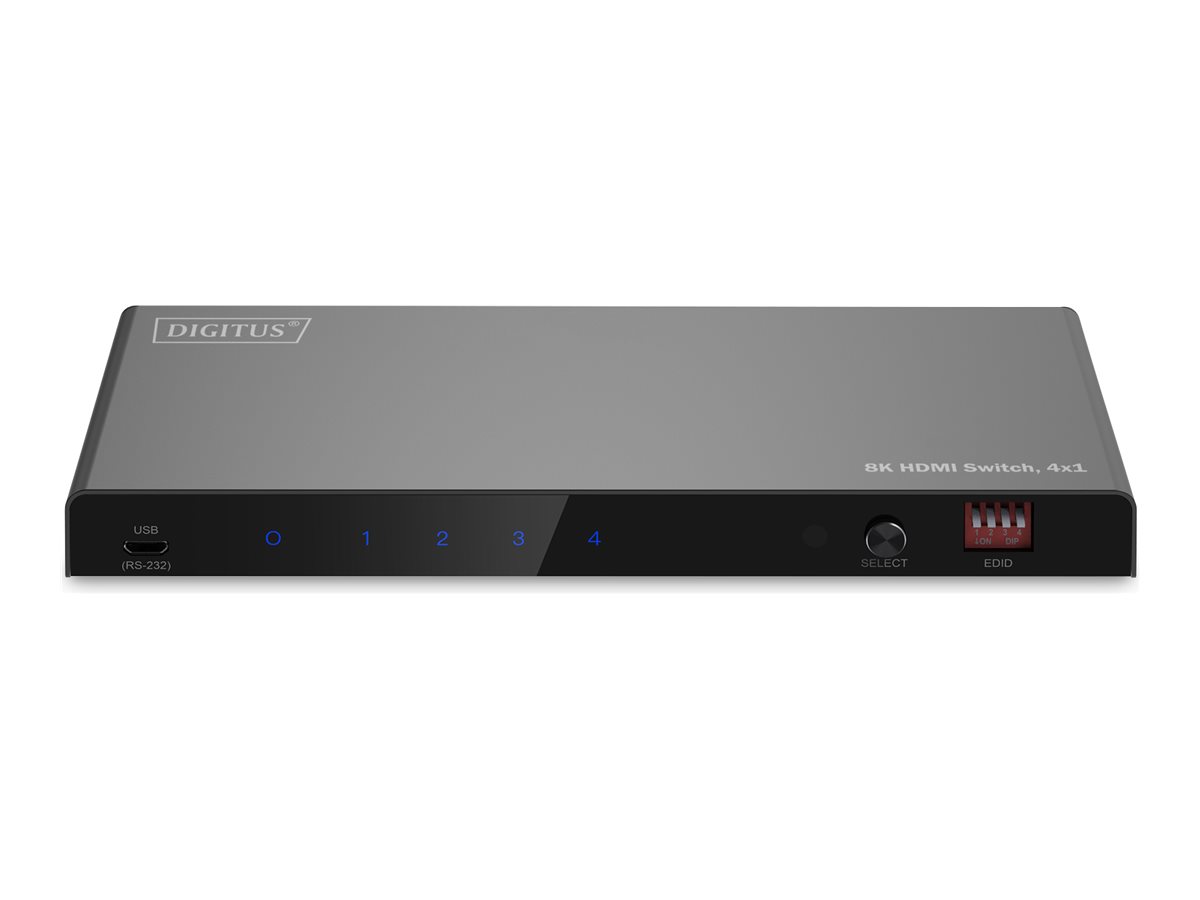 DIGITUS 8K HDMI Switch, 4x1
