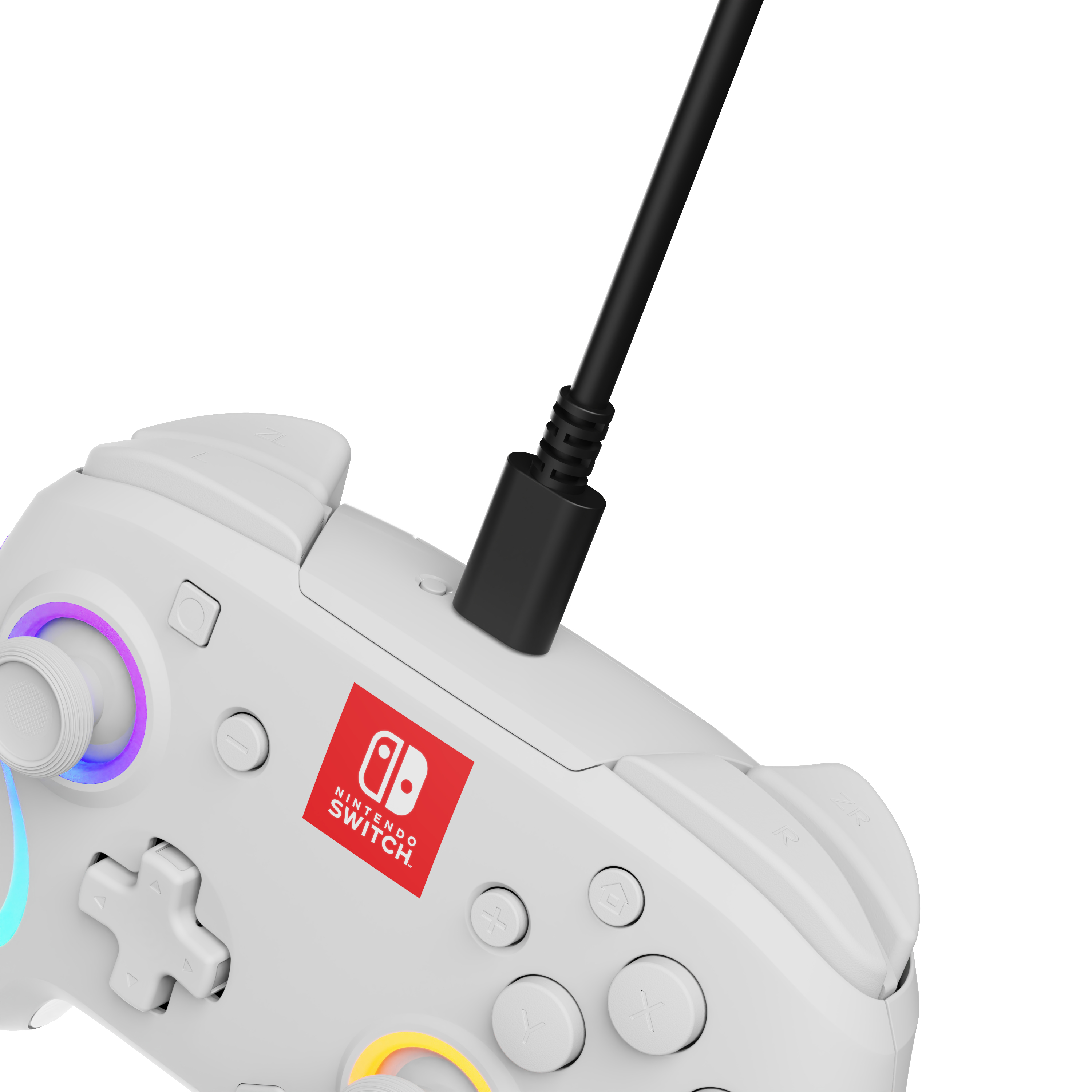 PDP Afterglow Wave - Gamepad - Nintendo Switch - Nintendo Switch OLED - D-Pad - Mehrfarbig - Kabellos, Ansicht 2