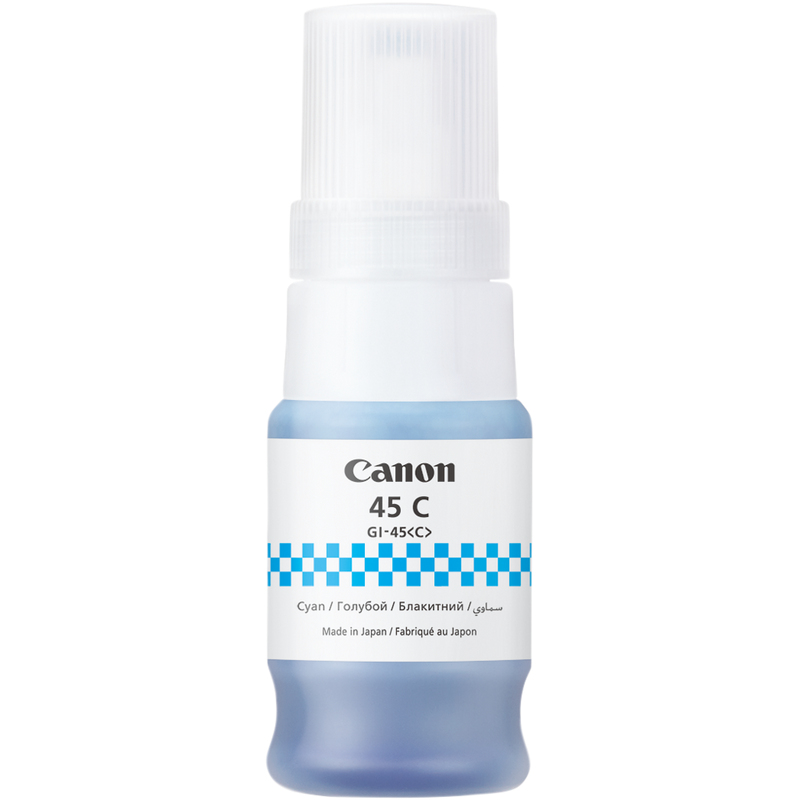 Canon GI-45 Ink Bottle Cyan EMB, Ansicht 2