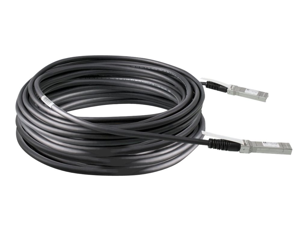 HPE StoreFabric C-series 5M Passive Copper SFP+ Cable InfiniBand/Glasfaserkabel SFP+ Schwarz (K2Q22A)