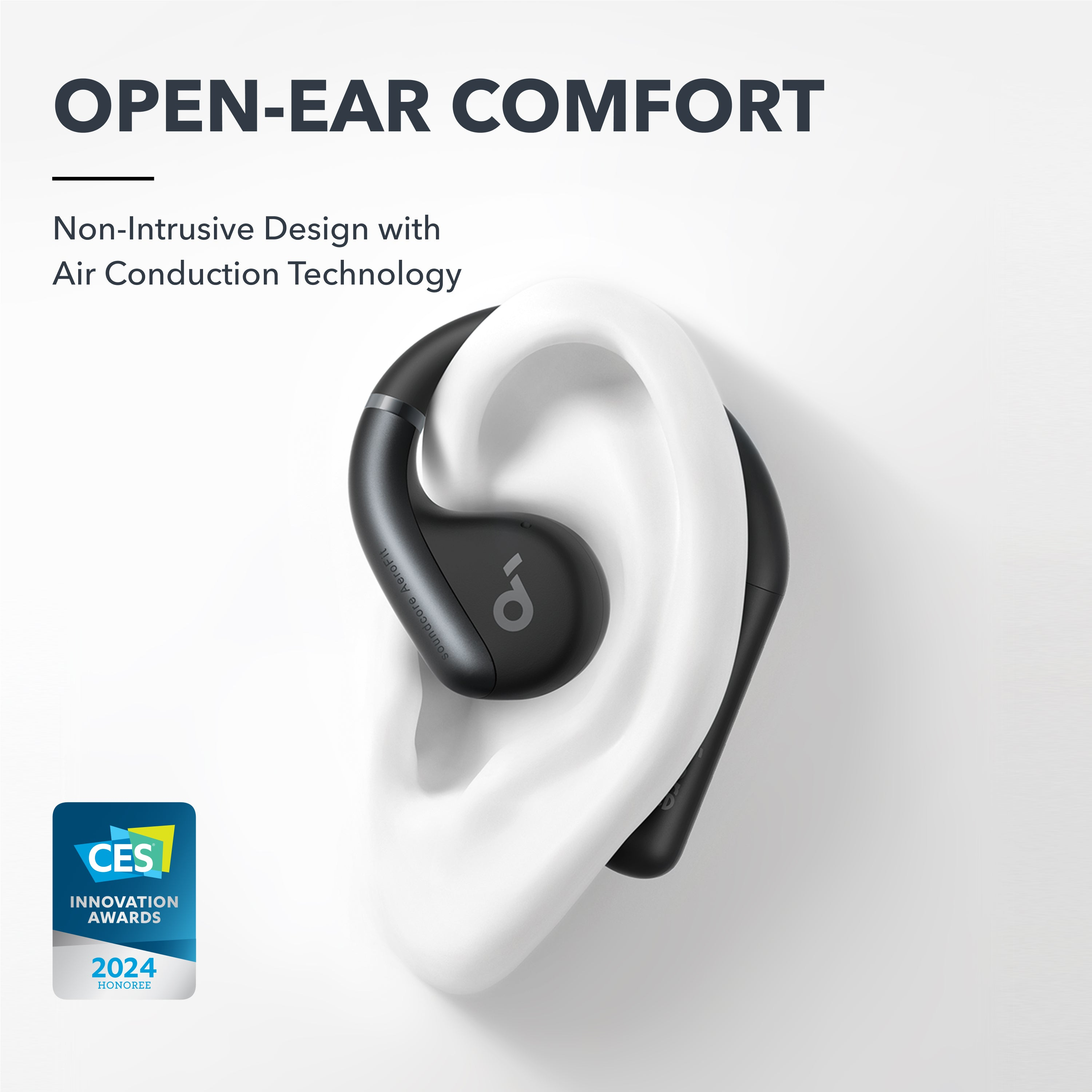 Anker Innovations Soundcore AeroFit - True Wireless-Kopfhörer mit Mikrofon, Ansicht 2