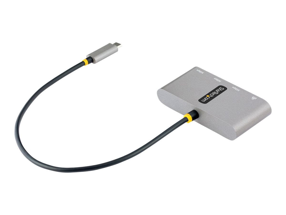 StarTech.com 3-Port USB-C Hub with Ethernet, 3x USB-A Ports, Gigabit Ethernet, USB 3.0 5Gbps, Bus-Powered, Ansicht 5