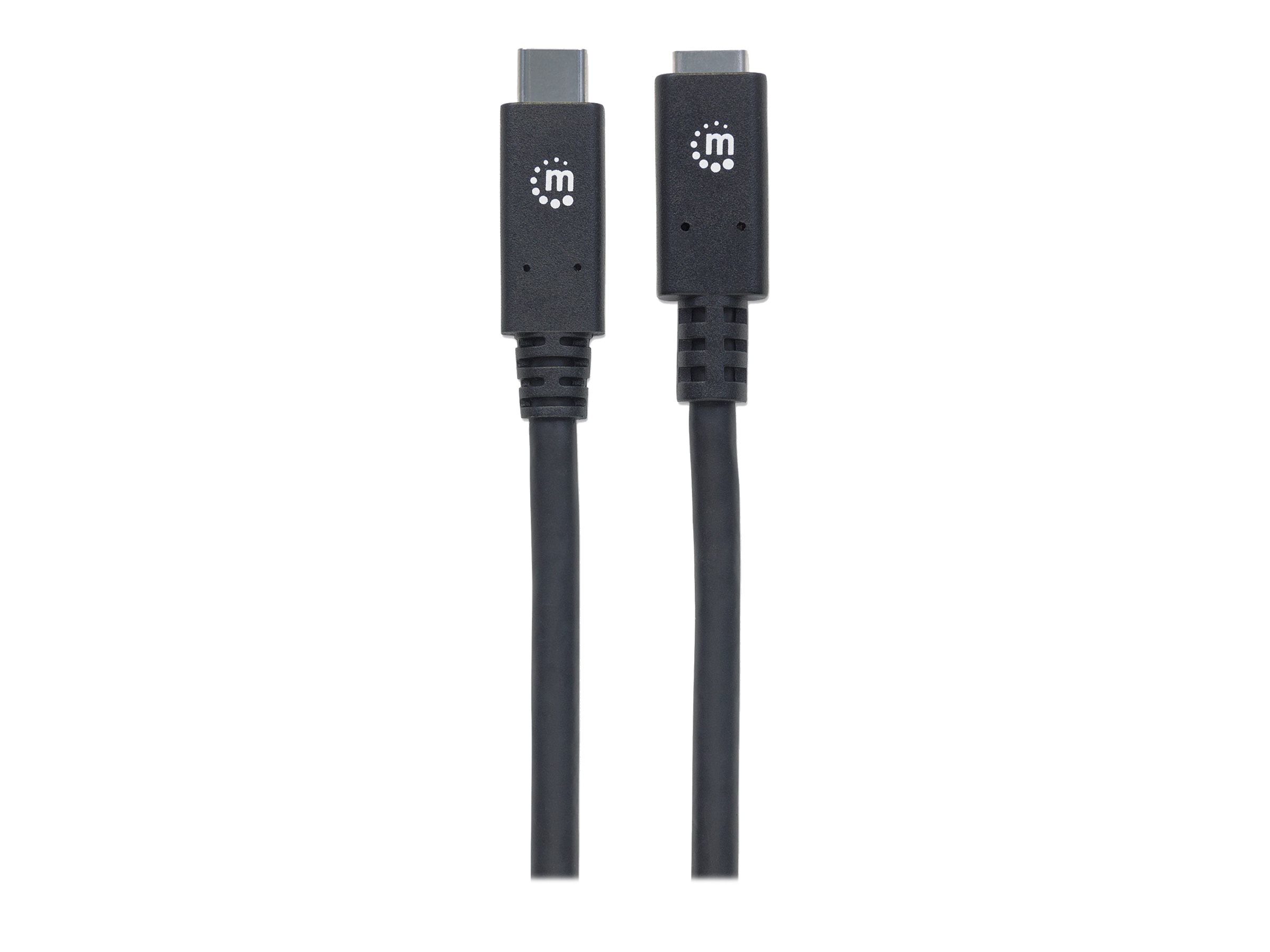 Manhattan USB-C to USB-C Extension Cable, 50cm, Male to Female, 10 Gbps (USB 3.2 Gen2 aka USB 3.1)
