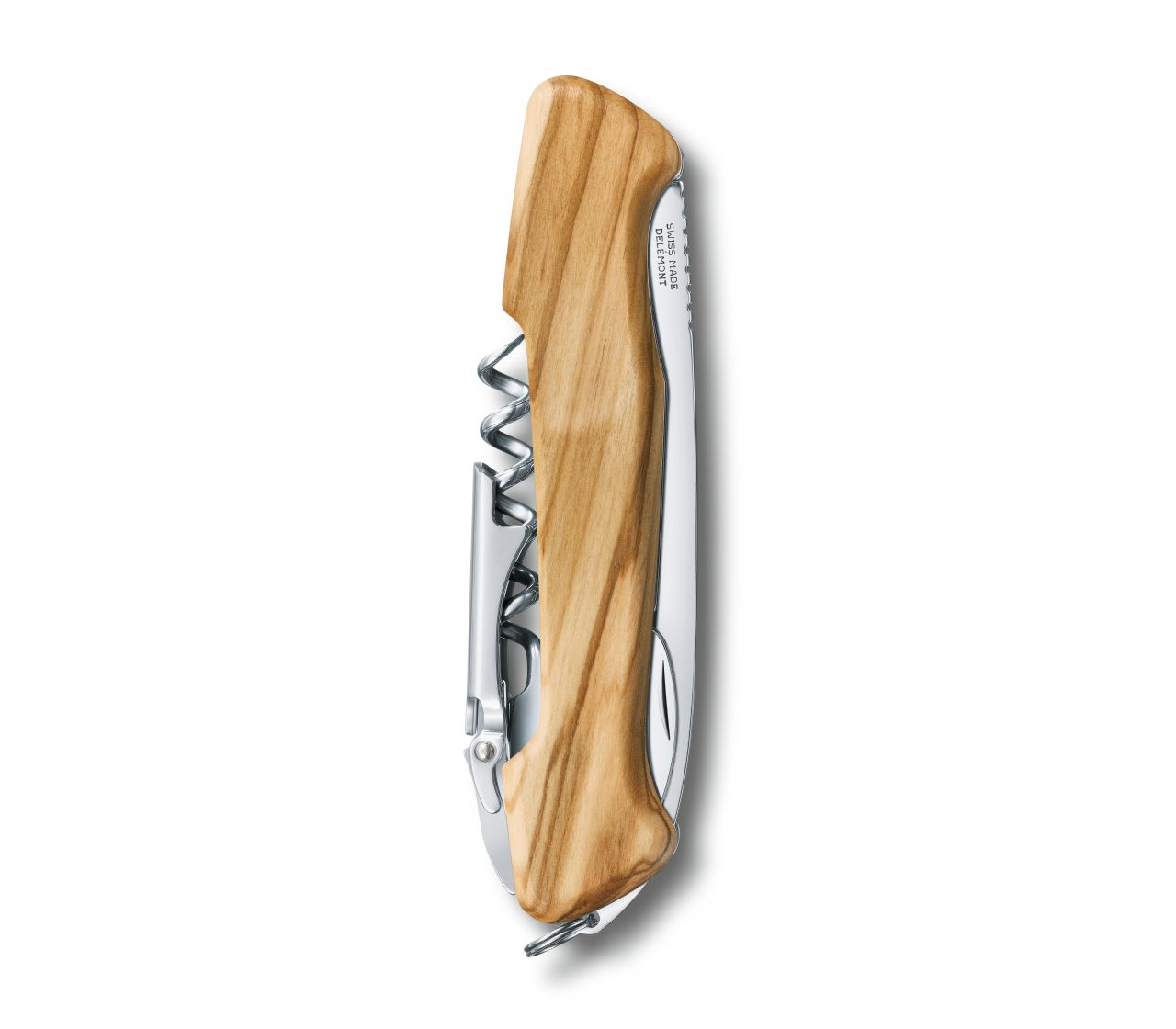 Victorinox Wine Master - Messer mit Feststellklinge - Multi-Tool-Messer - Clippunkt - Holz - Silber - 6 Werkzeug, Ansicht 4