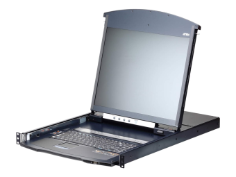 ATEN LCD KVM Switches KL1108VN - KVM-Konsole mit KVM-Switch - 8 Anschlüsse - USB - 48.3 cm (19)