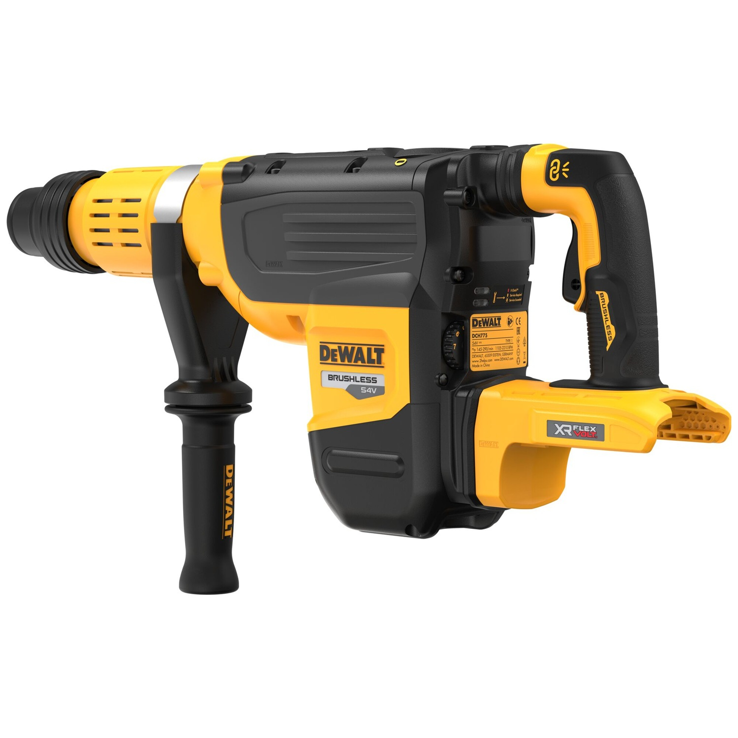 DeWalt DCH775N 54V XR FlexVolt Akku-Bohr-/Meißelhammer solo, Ansicht 2