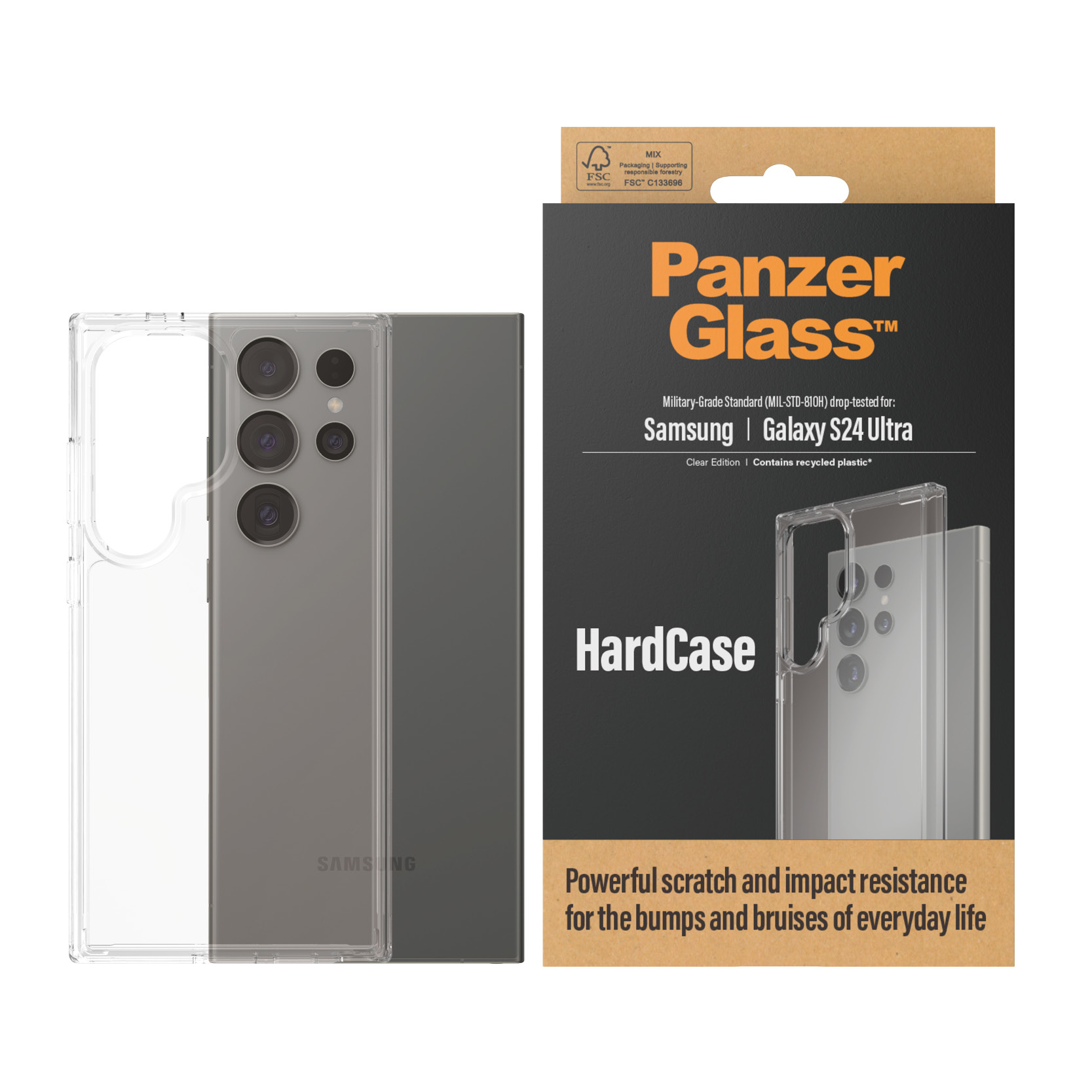 PanzerGlass HardCase - Clear Edition - hintere Abdeckung für Mobiltelefon, Ansicht 4