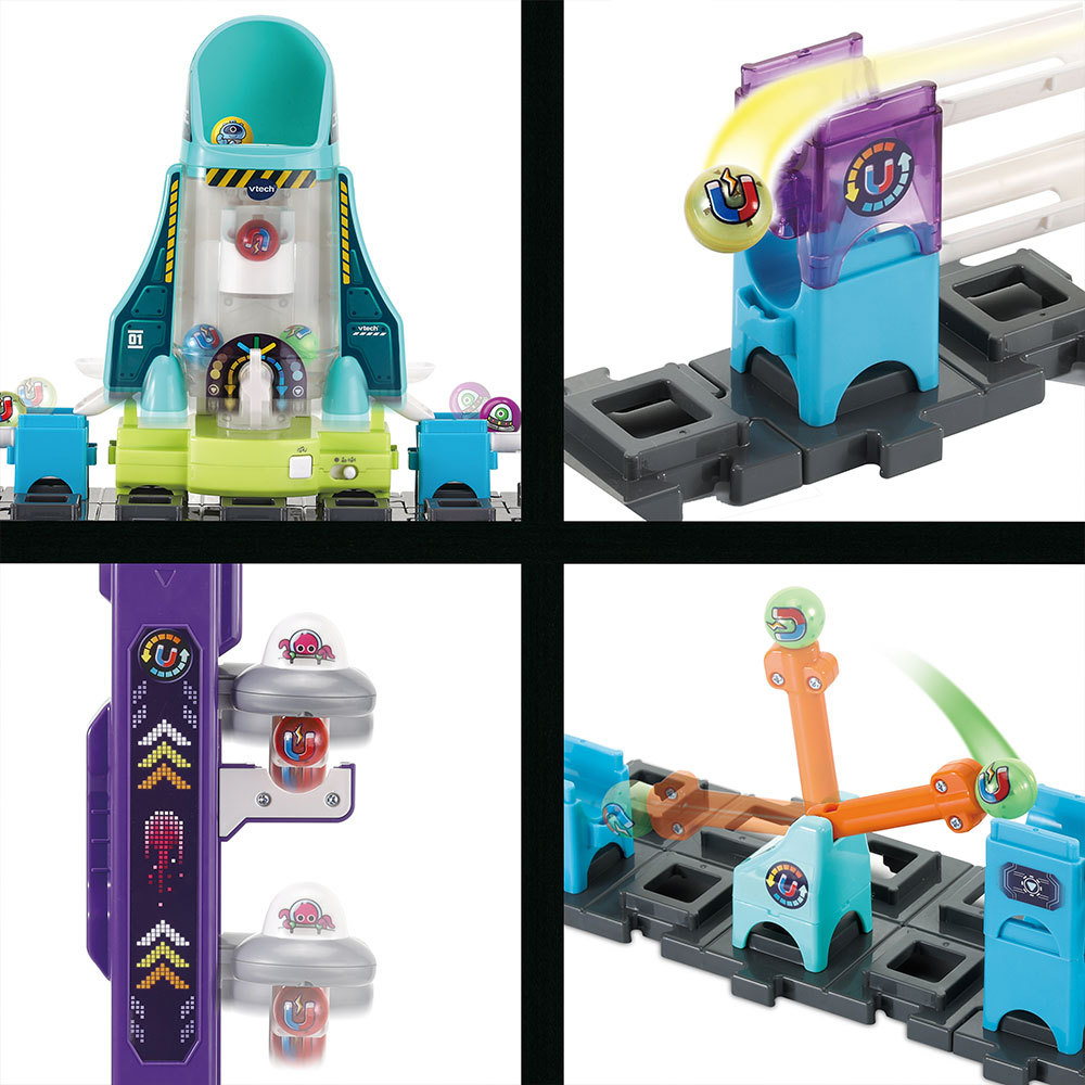 VTech Marble Rush Space Magnetic Set XL300 E - 4 Jahr(e) - AA - Mehrfarbig, Ansicht 3