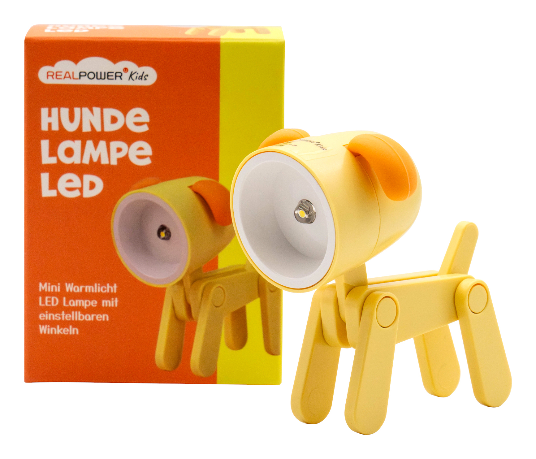 RealPower LED-Tier Taschenlampe Yellow dog, Ansicht 2