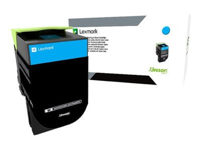 Lexmark 800S2 - Cyan - original - Tonerpatrone LCCP