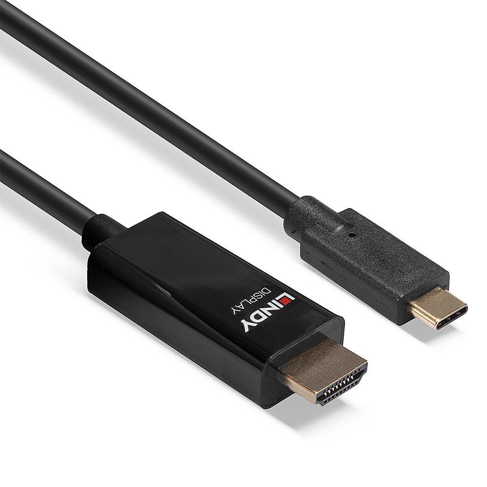 Lindy | 7.5m USB Typ C an HDMI 4K60 Adapterkabel mit HDR