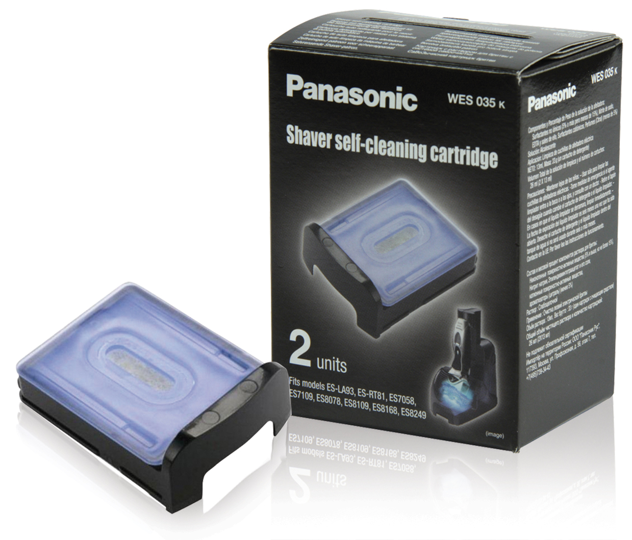Panasonic WES035K503 - Reinigungskartuschen-Kit, Ansicht 2