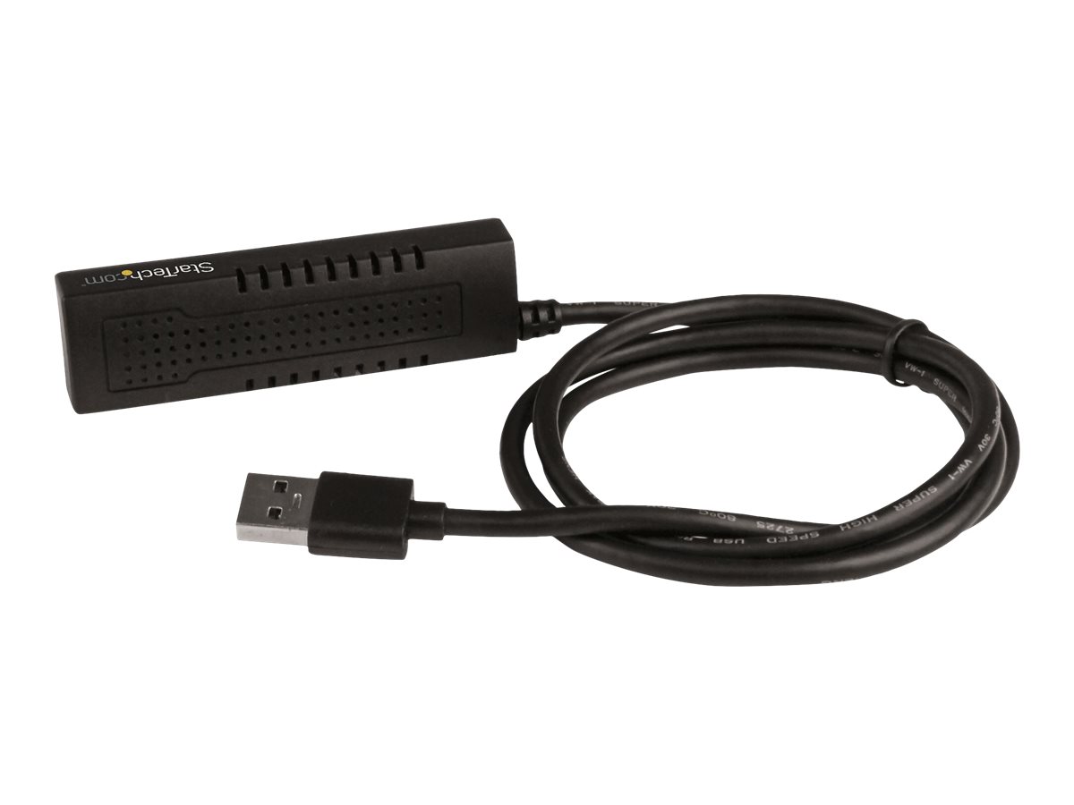 StarTech.com USB 3.1 (10Gbit/s) Adapter Kabel für 2,5" und 3,5" SATA SSD/HDD Laufwerke - Unterstützt SATA III - Speicher-Controller - 2.5", 3.5" (6.4 cm, 8.9 cm)