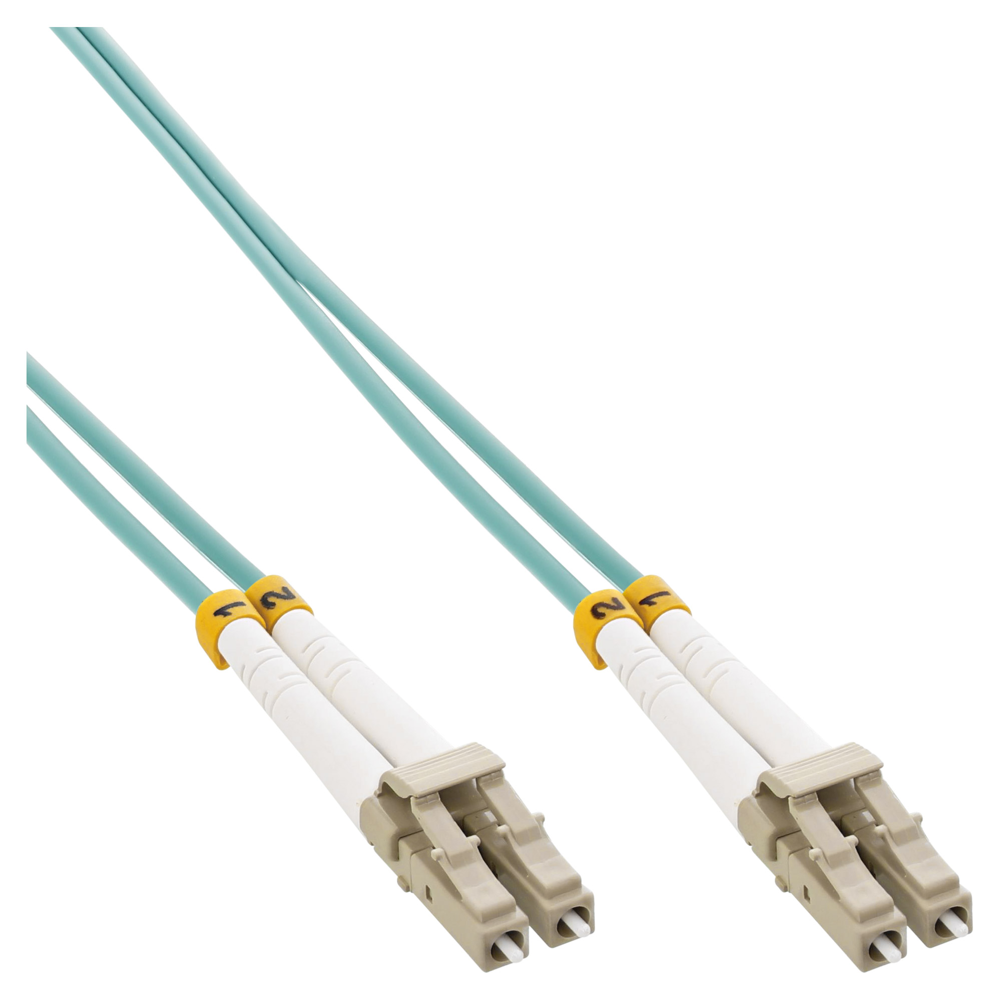 InLine LWL Duplex Kabel - LCLC - 50125µm - OM3 - 10m
