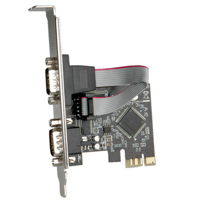 VALUE Serieller Adapter - PCIe - RS-232 x 2, Ansicht 2