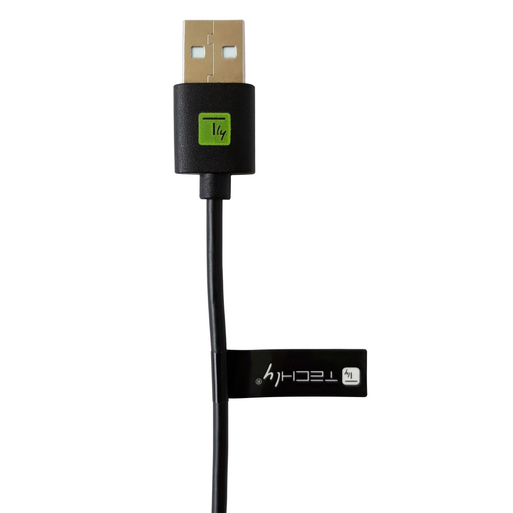 Techly USB-Kabel-2.0-CM/AM-2m-schwarz - Kabel - Digital/Daten, Ansicht 4