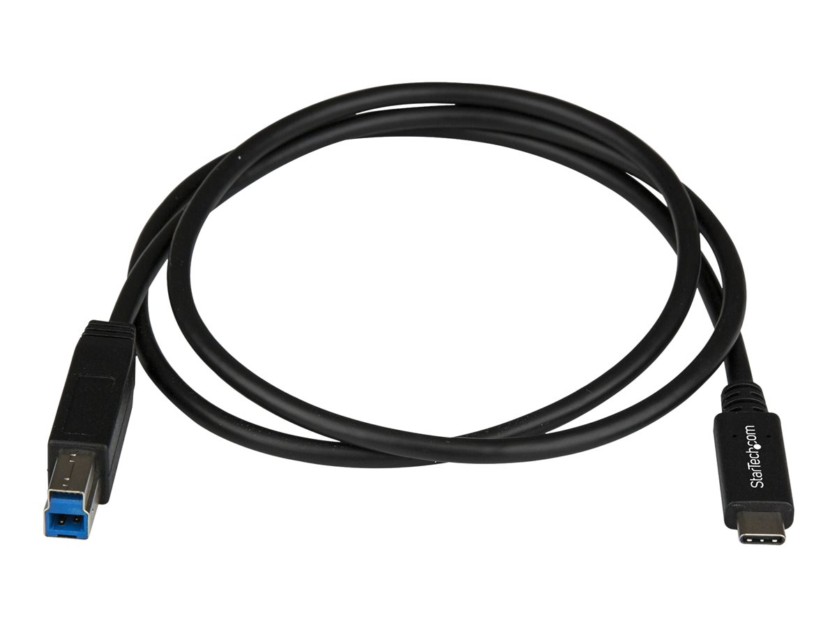 StarTech.com 1m USB 3.1 USB-C auf USB-B Kabel - USB 3.1 Anschlusskabel - USB-Kabel - USB-C (M)
