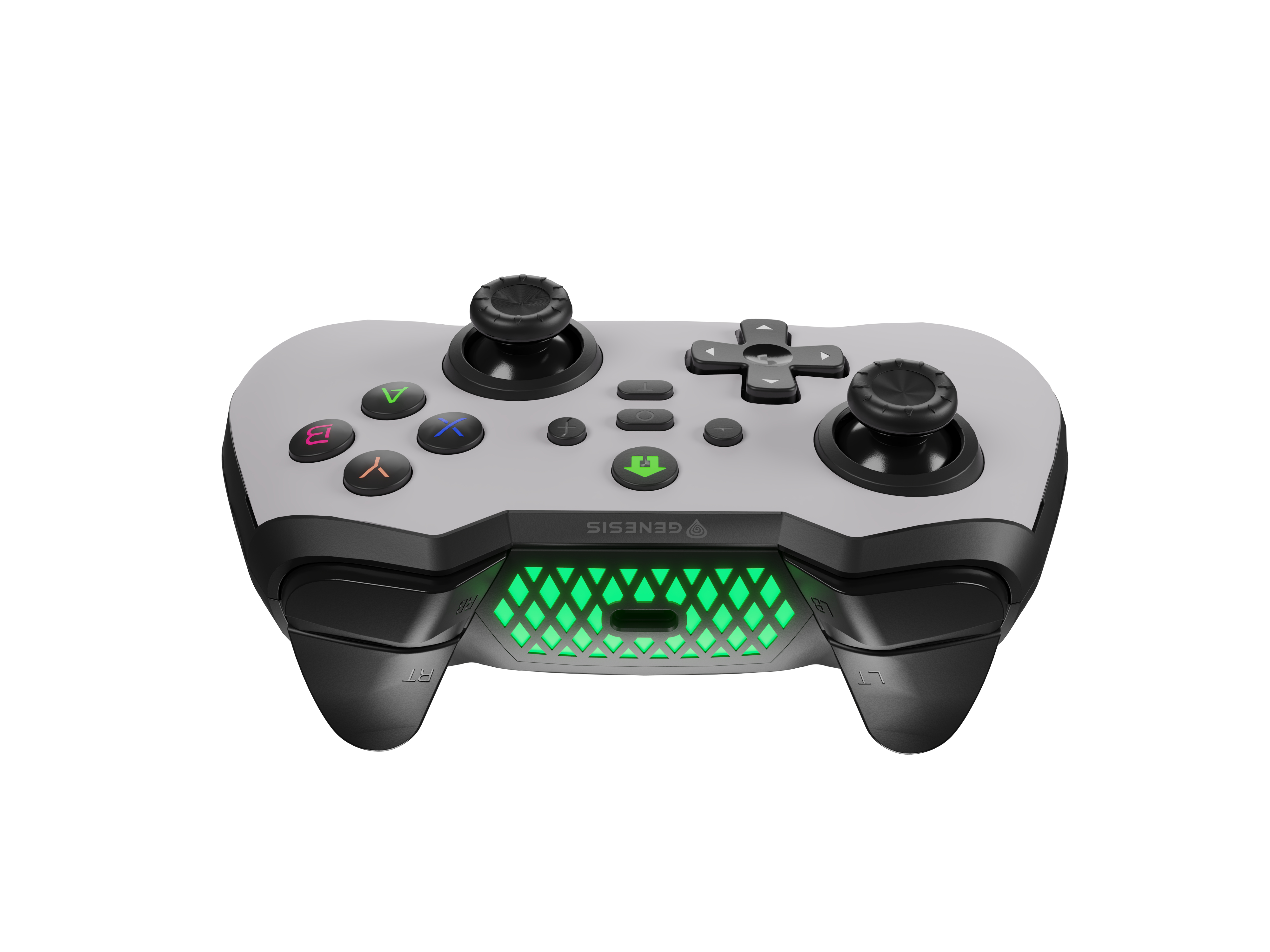 natec Gamepad Mangan 400 kabellos weiss/schwarz PC/Switch - Gamepad - Bluetooth, Ansicht 4