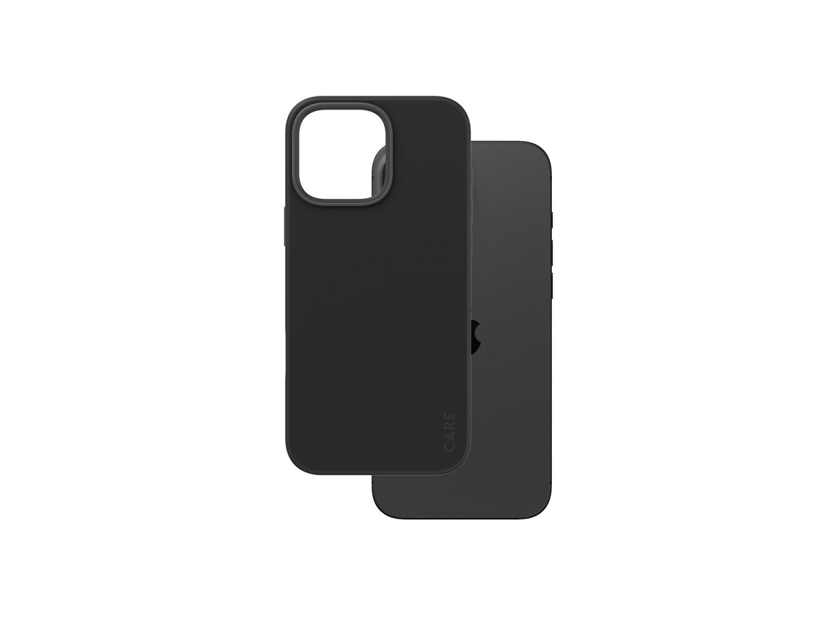 PanzerGlass CARE - iPhone 16 Pro Max Case - kompatibel mit MagSafe - Thermoplastisches Polyurethan (TPU) - Schwarz - schwarz, Ansicht 2