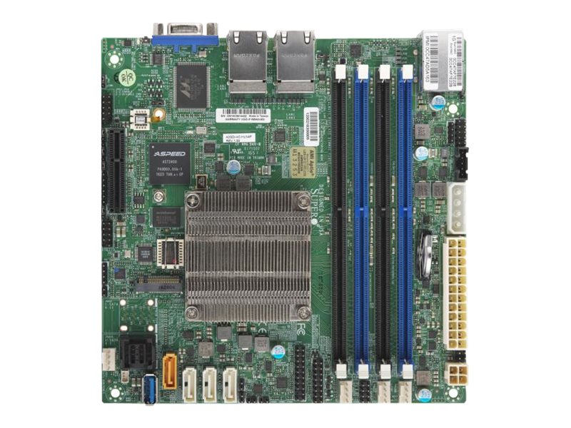 Supermicro A2SDi-4C-HLN4F - Motherboard - Mini-ITX