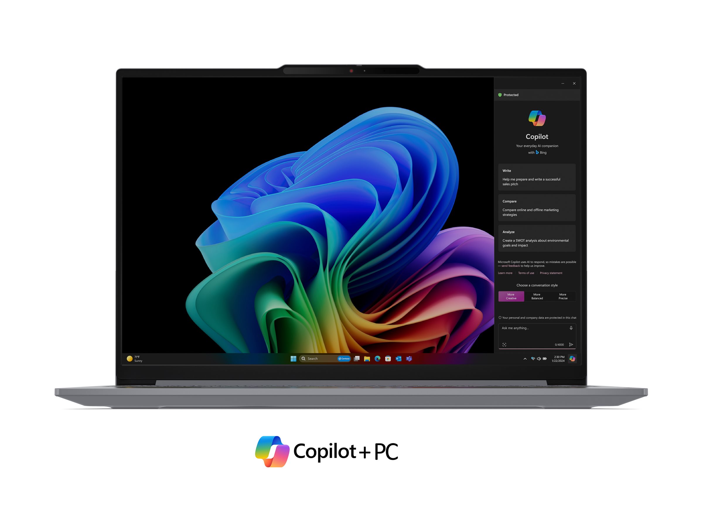 Lenovo ThinkBook 16 G7 QOY 21NH - Snapdragon X Plus X1P-42-100  3.2 GHz - Win 11 Pro (auf ARM)