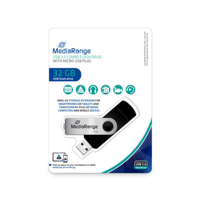 MEDIARANGE MR932 - USB-Flash-Laufwerk - 32 GB, Ansicht 2