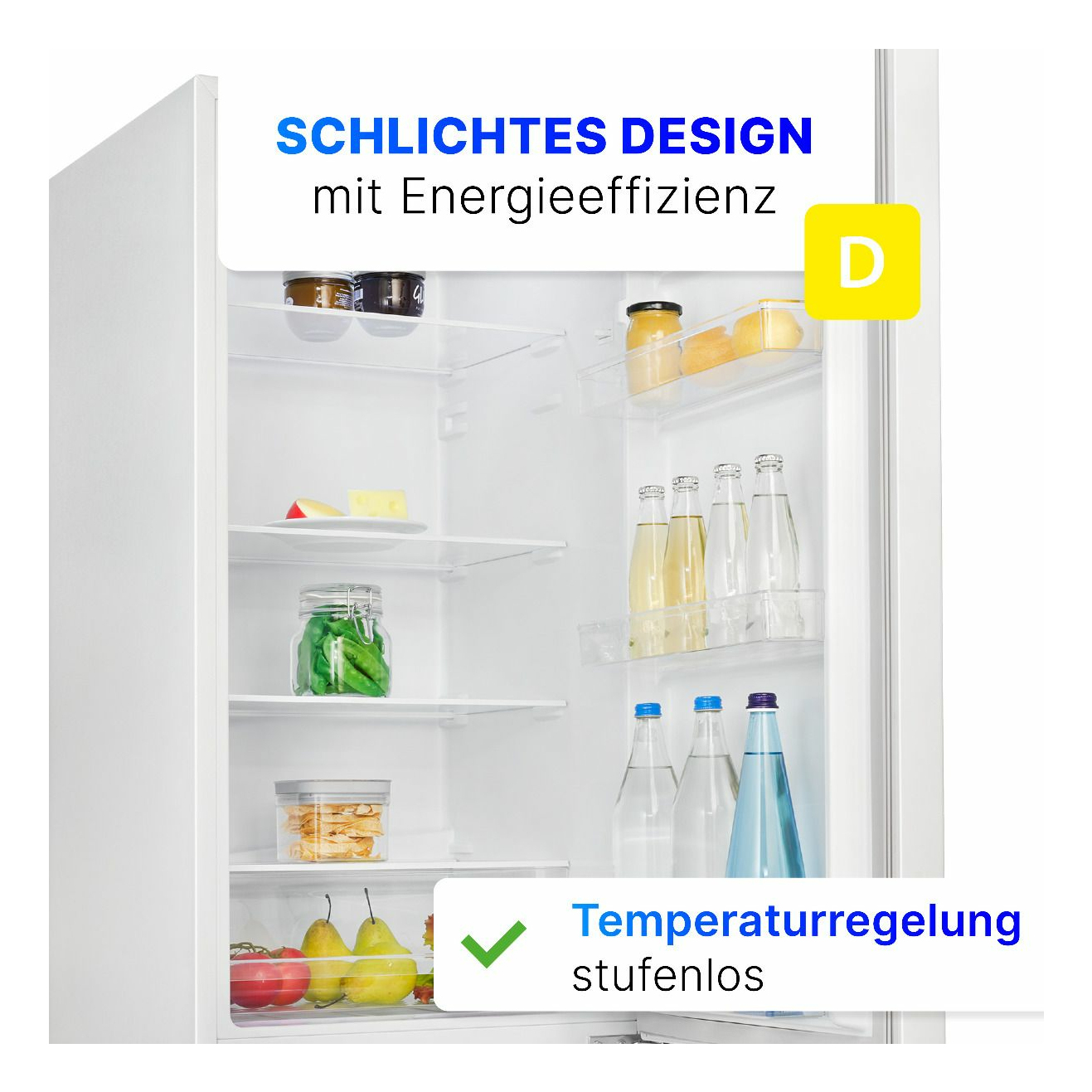 Bomann KG 184.1 - Kühl-/Gefrierschrank - Bottom-Freezer, Ansicht 2