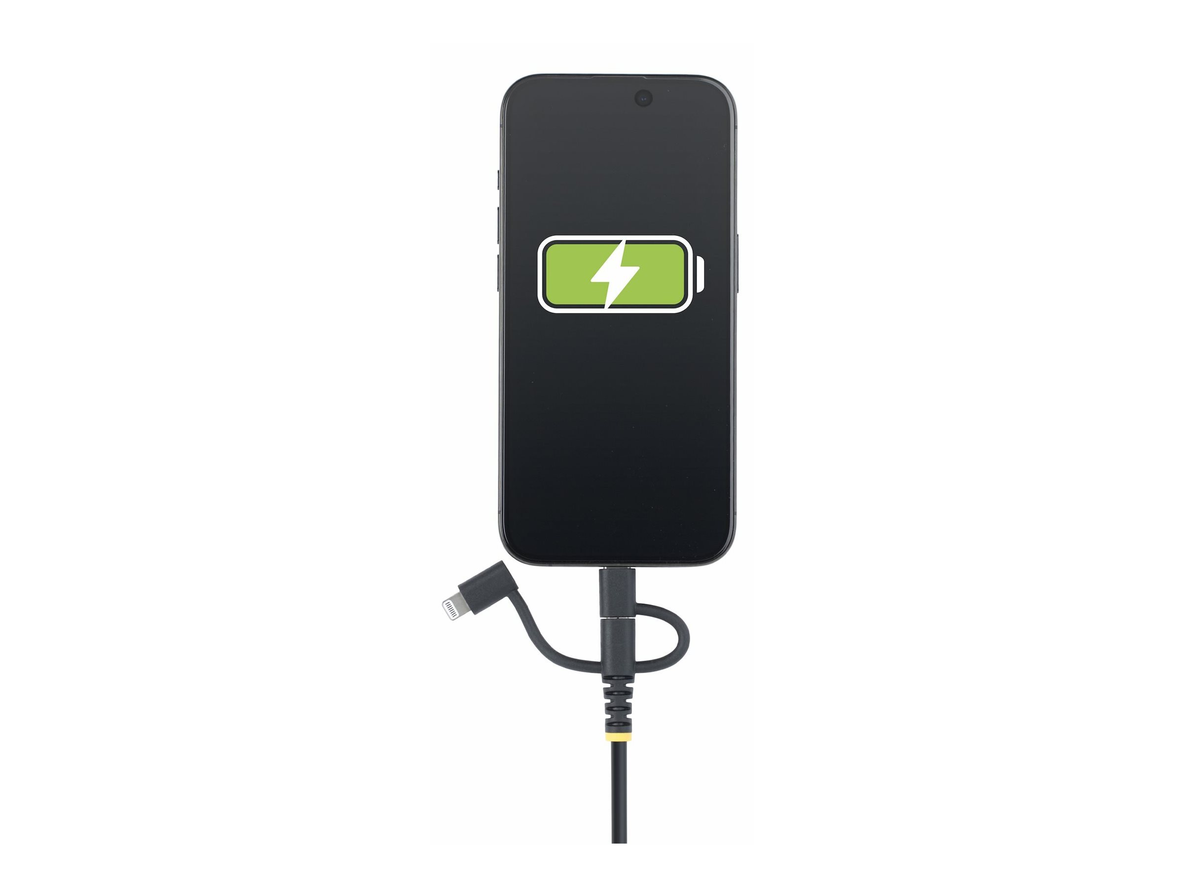 StarTech.com 3.3ft USB Multi Charging Cable, Lightning/Micro-USB/Type-C, Ansicht 5