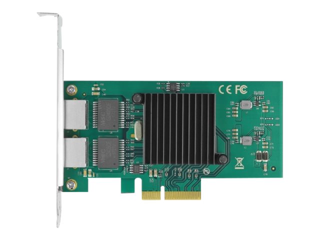 Delock PCI Express x4 Karte 2 x RJ45 Gigabit LAN i82576