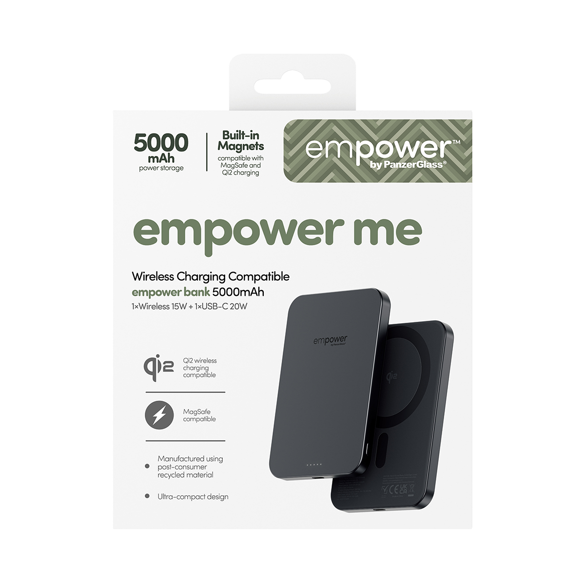 PanzerGlass empower by Tradlos power bank - Batterie, Ansicht 3