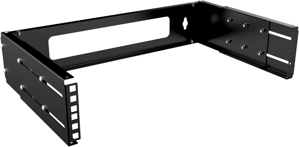 Lanview RAR200BL - 2U - 2 kg - Schwarz, Ansicht 2