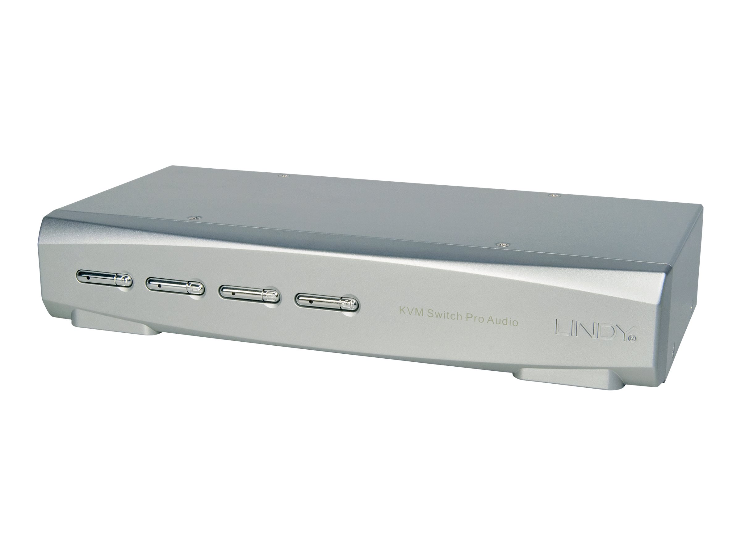 Lindy KVM Switch Pro Audio USB 3.0 4Port HDMI
