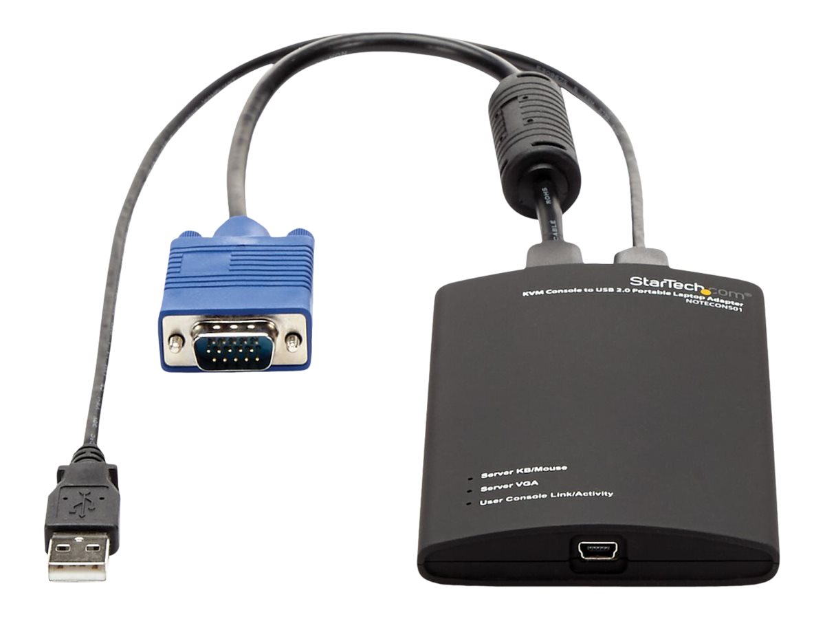 StarTech.com Tragbarer KVM Konsolen auf USB 2.0