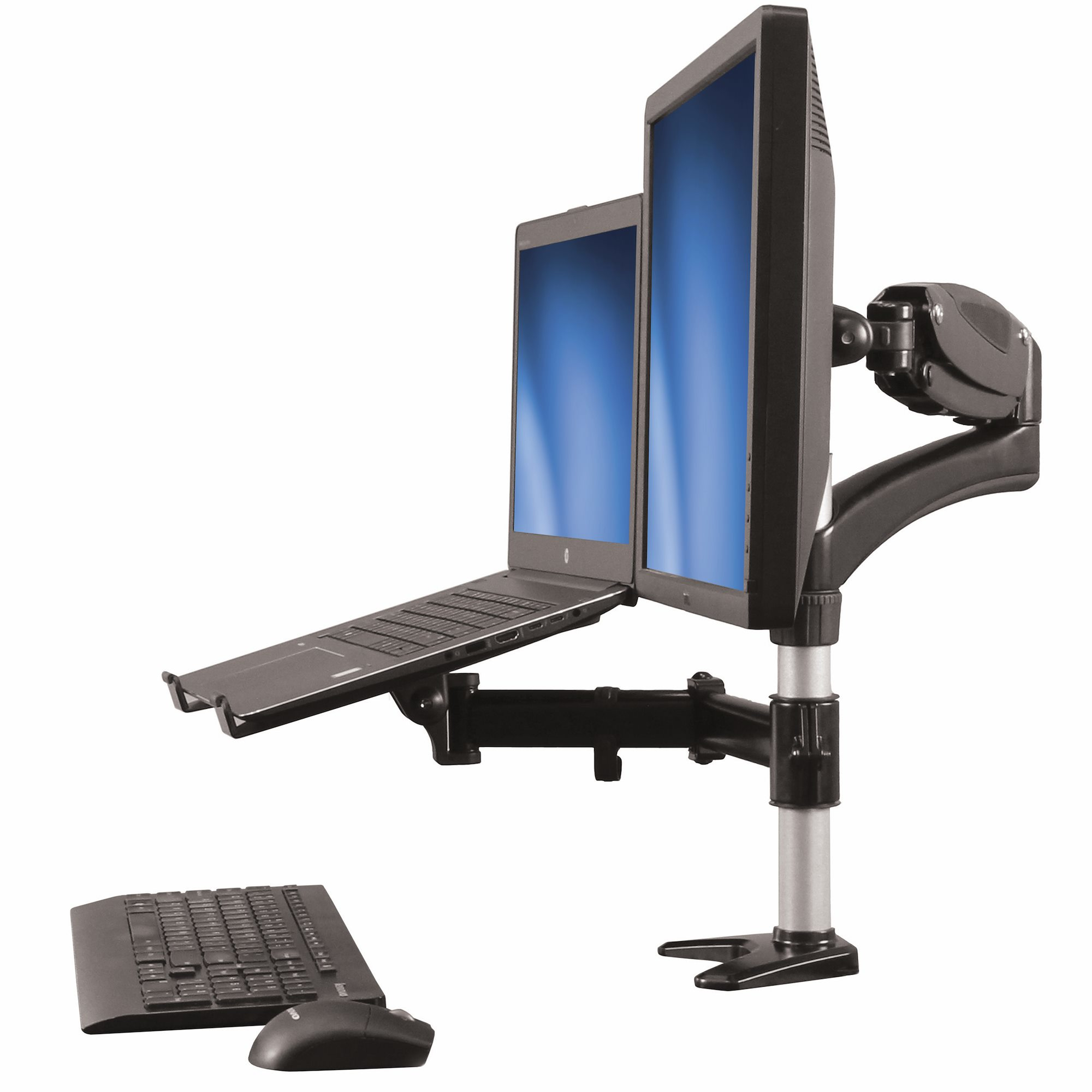 StarTech.com Laptop Monitor Stand - Computer Monitor Stand - Full Motion Articulating - VESA Mount Monitor, Ansicht 2