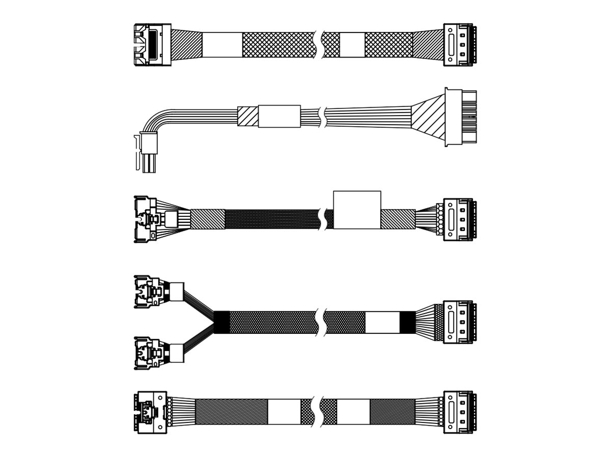 Lenovo Speicherkabelkit - für 25 Chassis Front BP2