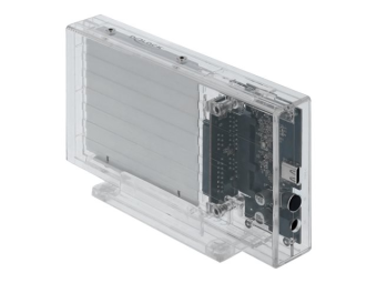 Delock External Dual Enclosure for 2 x 2.5 SATA HDD  SSD with USB Type-C - Speichergehäuse - 2.5 (6.4 cm)