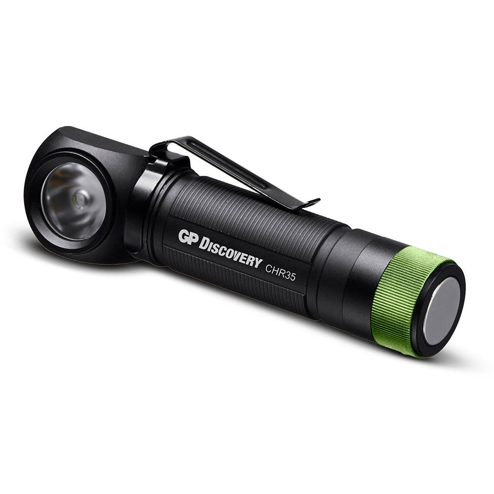 GP Battery GP Lighting CH35 - Hand-Blinklicht - Schwarz - Grün - IPX4 - LED - 1 Lampen - 600 lm, Ansicht 4