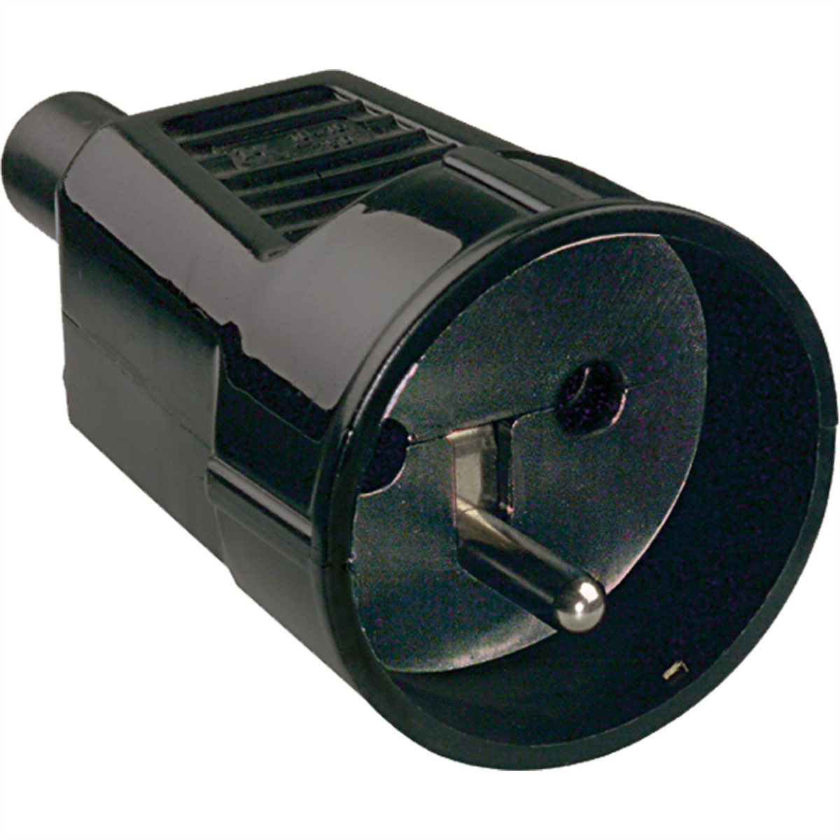 Bachmann Netzanschluss - 2-polig (R) - 250 V - Schwarz, Ansicht 2