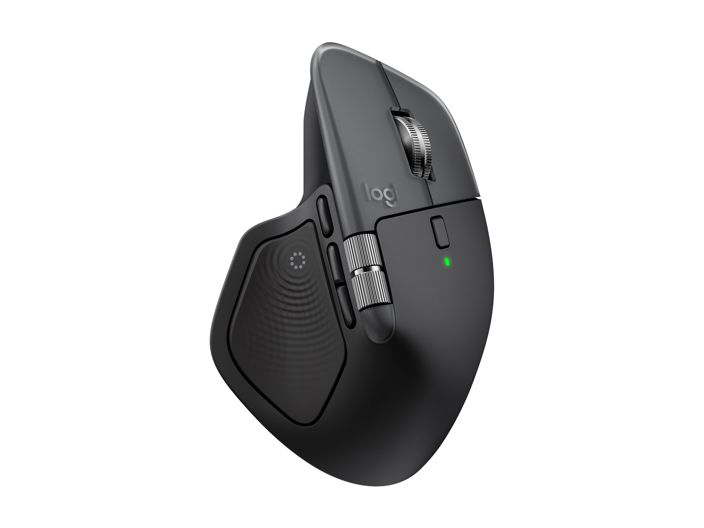 Logitech MX Master 4 for Mac - Maus - 8 Tasten - kabellos - Bluetooth, 2.4 GHz - kabelloser Empfänger (USB), Ansicht 2