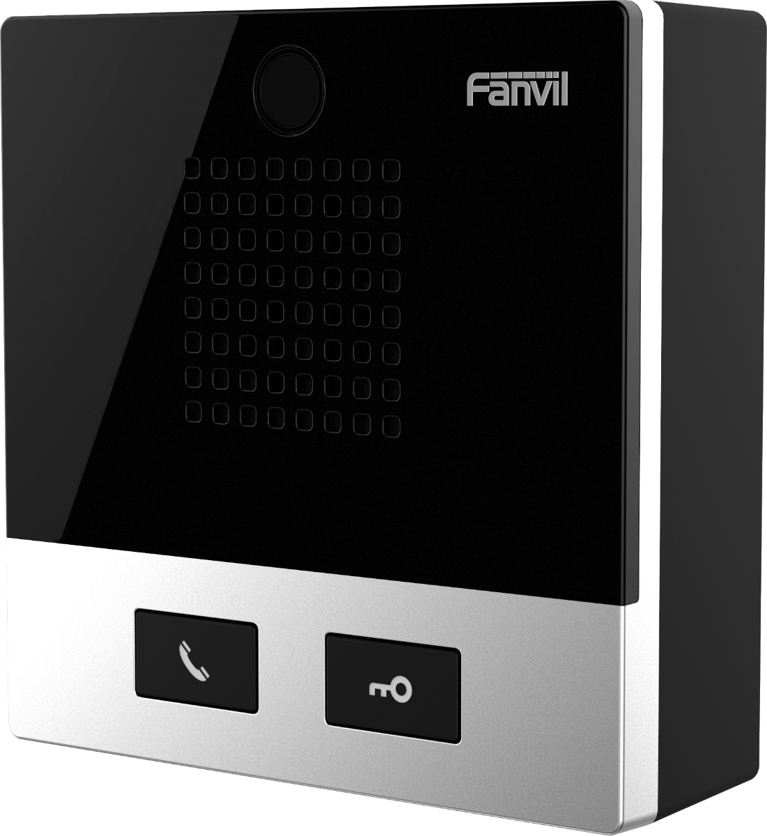 Fanvil I10SD - Schwarz - Silber - IP54 - Acrylnitril-Butadien-Styrol - Senkrecht - Schnelles Ethernet - 10,100 Mbit/s, Ansicht 3