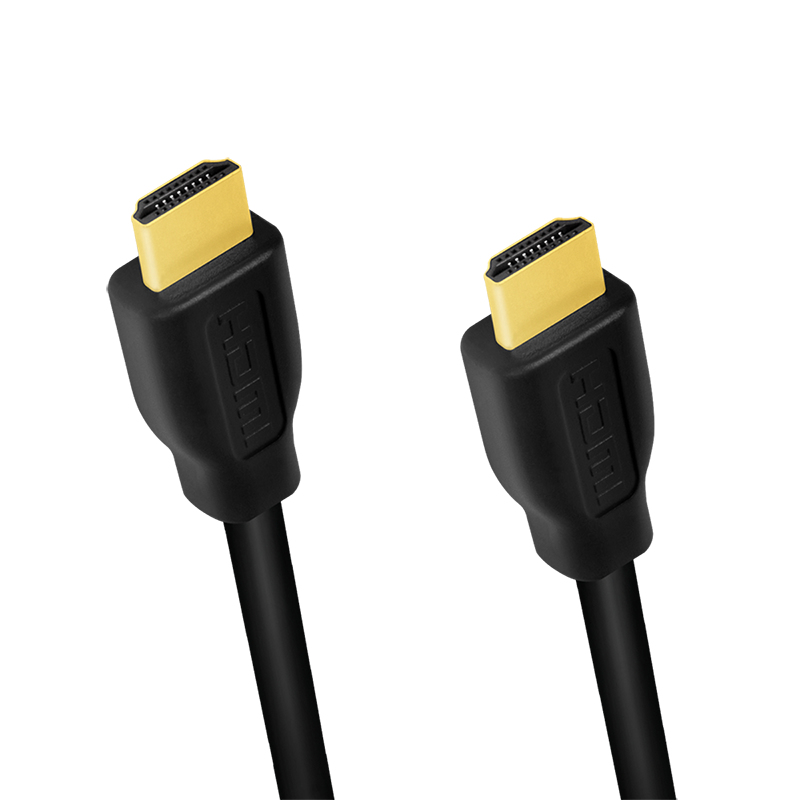 LogiLink Premium Highspeed - HDMI-Kabel mit Ethernet - HDMI männlich zu HDMI männlich - 5 m - Doppelisolierung, Ansicht 2