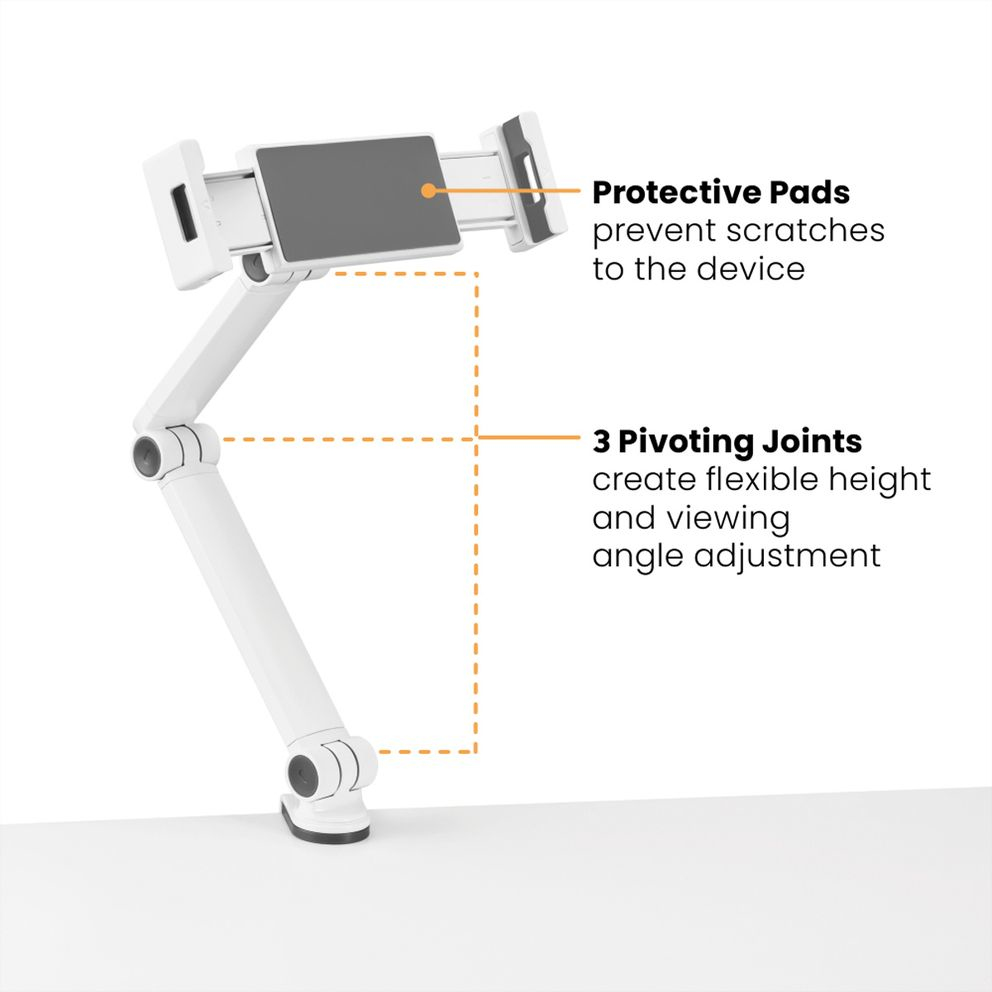 VALUE Universal-Tablet-Halterung Tischbefestigung, Ansicht 3