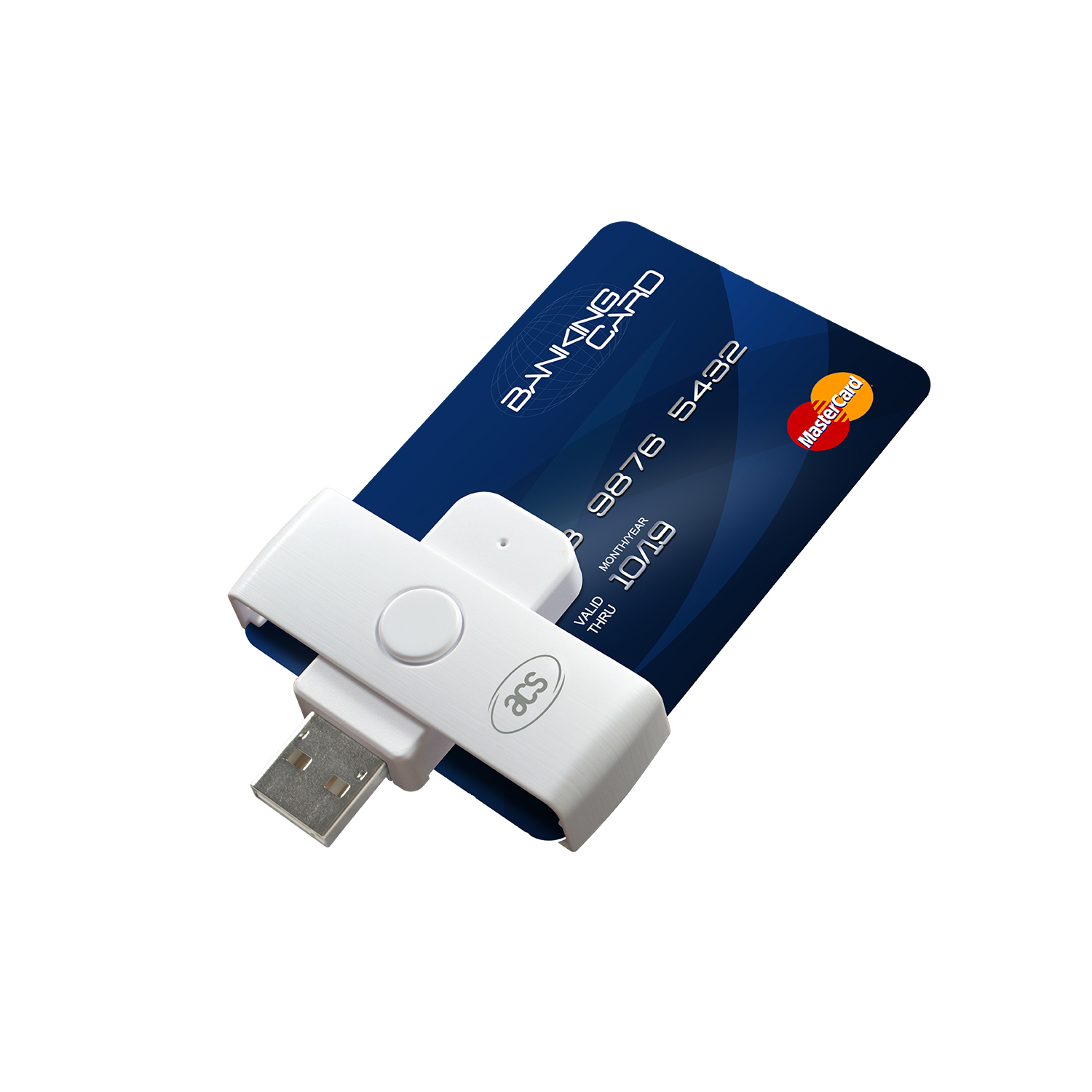 Acs Control System ACR39U-N1 - Indoor - Weiß - ISO 7816 Parts 1-3 - Class A - B - C 5 V - 3 - 1.8 - Card-Reader, Ansicht 4
