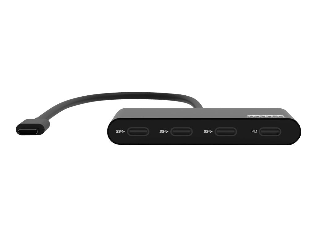 PORT Designs PORT Connect - Hub - 3 x USB-C + 1 x USB-C (Spannungsversorgung), Ansicht 3
