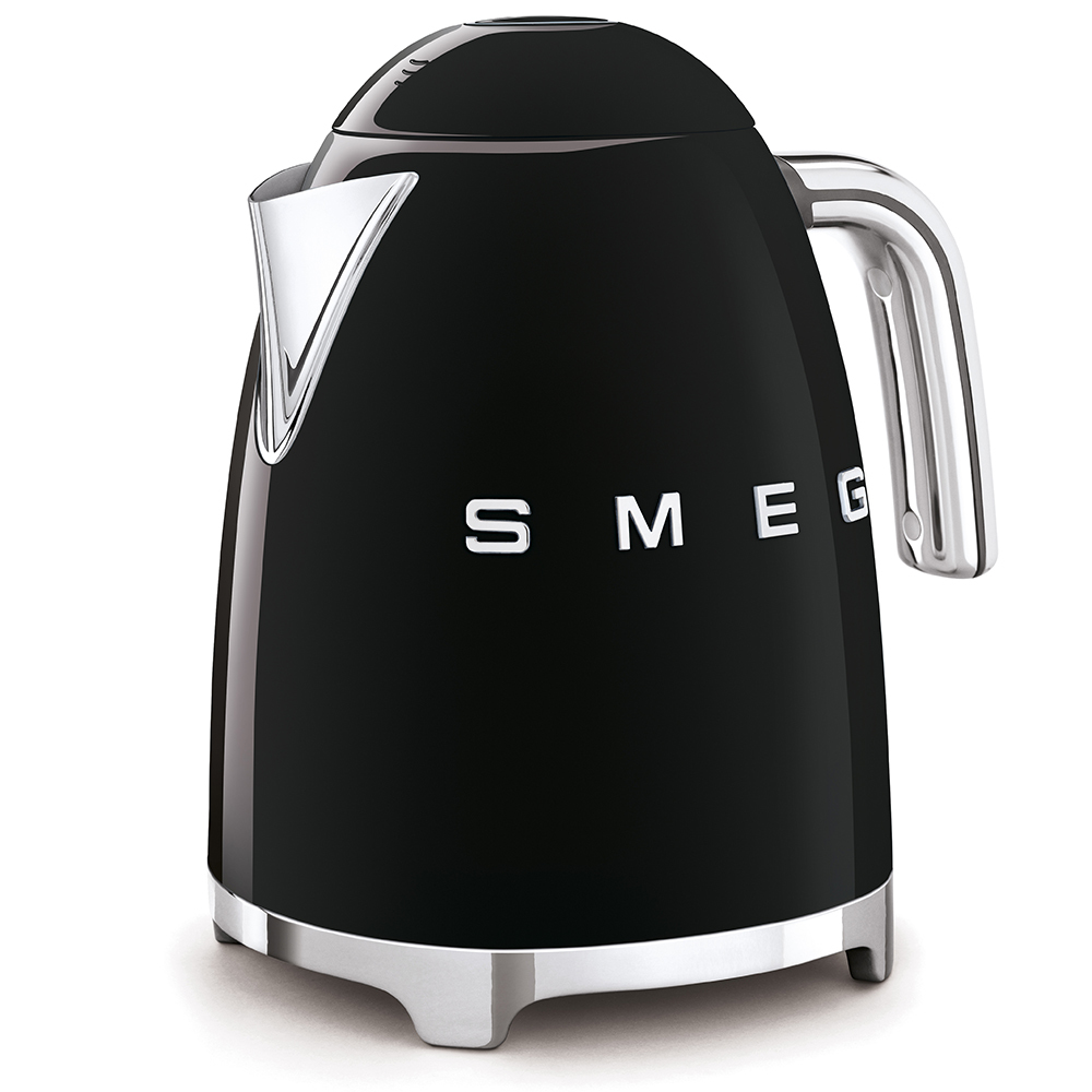 SMEG KLF03BLEU - 1,7 l - 2400 W - Schwarz - Kunststoff - Edelstahl - Wasserstandsanzeige - Überhitzungsschutz, Ansicht 4