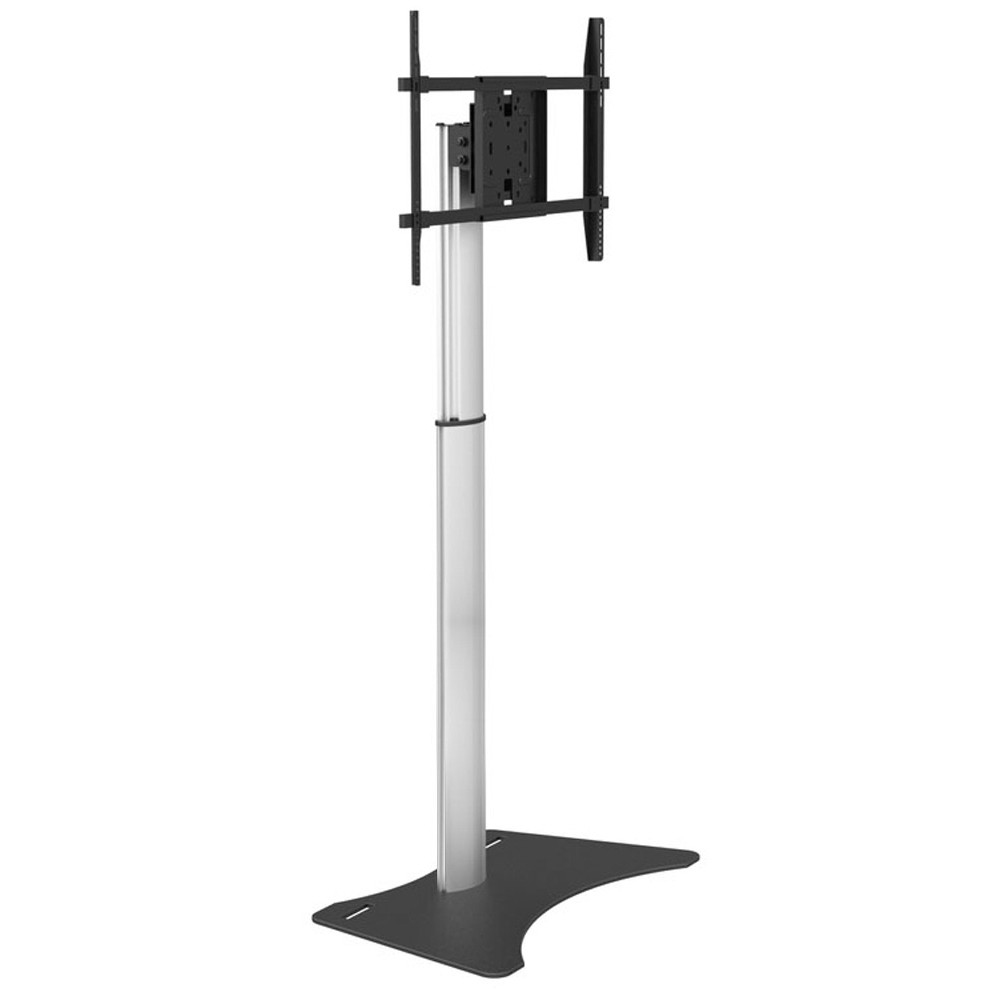 Techly TV LED/LCD Standfuß, 32-70'', höhenverstellbar, schwarz, silber, Ansicht 3