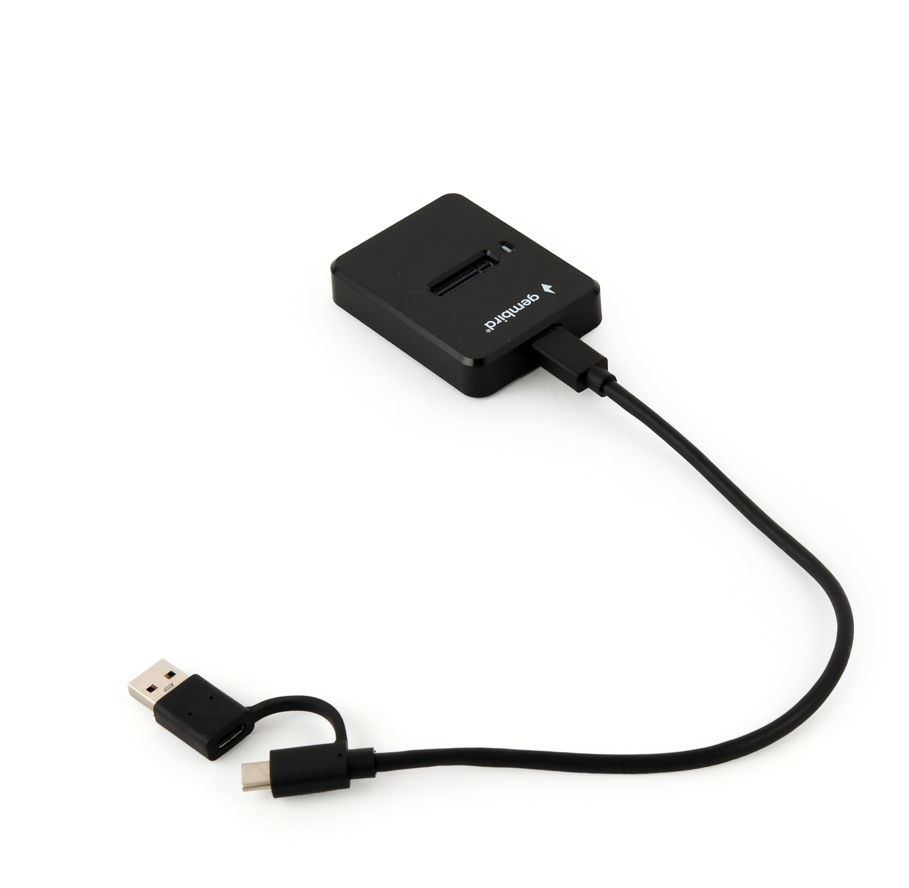 Gembird DD-U3M2 - SSD-Dockingstation - M.2 - M.2 Card (PCIe NVMe & SATA), Ansicht 2