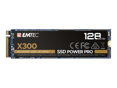 Emtec SSD 128GB M.2 PCIE X300 NVME M2 22,80