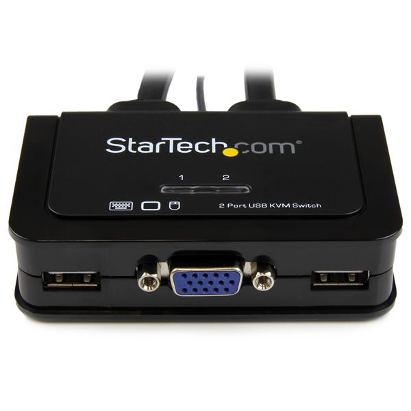 StarTech.com 2 Port VGA USB KVM Switch Kabel, Ansicht 2